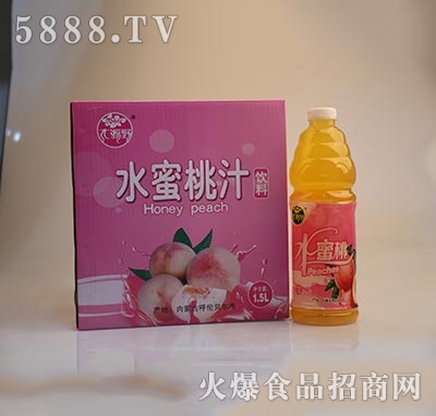 大源野水蜜桃汁飲料箱裝