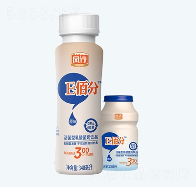 風(fēng)行E佰分活菌型乳酸菌奶飲品