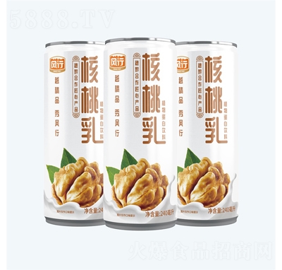 風(fēng)行核桃乳植物蛋白飲料