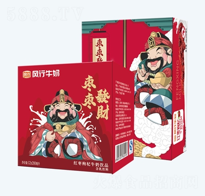 風(fēng)行紅棗枸杞牛奶飲品（尊享裝）